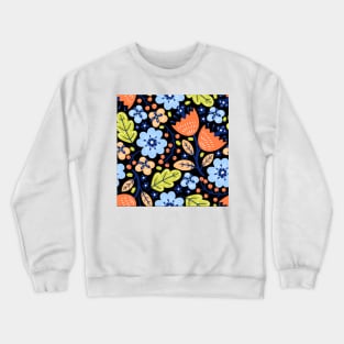 flower branch Crewneck Sweatshirt